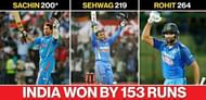 Sachin was the first man to reach the landmark